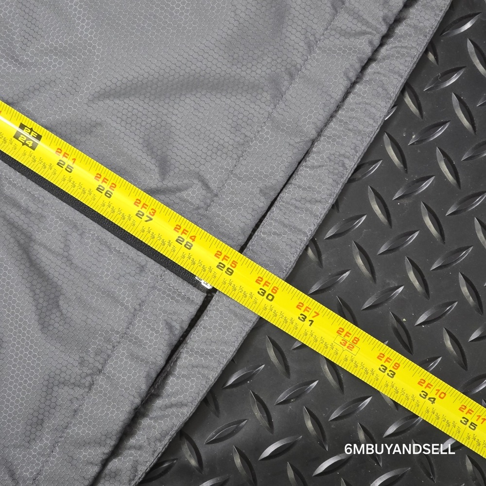 Stormtech Performance Mens XL Grey GSX-1 Full Zip Windbreaker Golf Jacket Logo - Picture 12 of 14